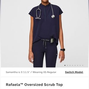 FIGS RAFAELA SCRUB TOP